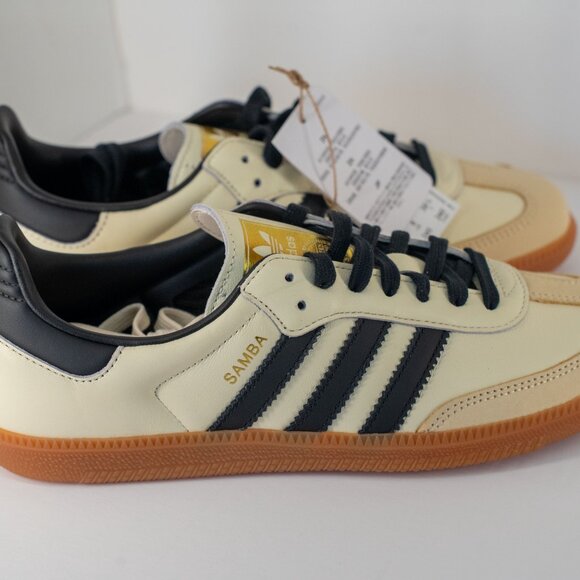Adidas Samba OG Cream White / Core Black / Sand Strata - Picture 6 of 9